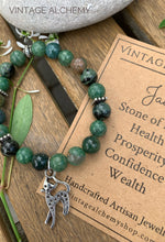 Load image into Gallery viewer, beaded bracelet with jade
