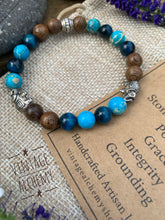 Load image into Gallery viewer, tiger eye beaded bracelet
