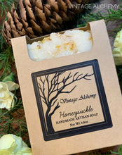 Load image into Gallery viewer, honeysuckle jasmine cold process soap
